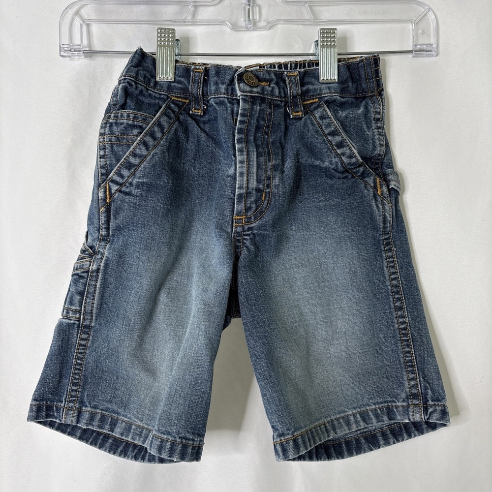 Vintage Old Navy Baby‎ Denim Boys Shorts Size 5T Blue Jeans READ